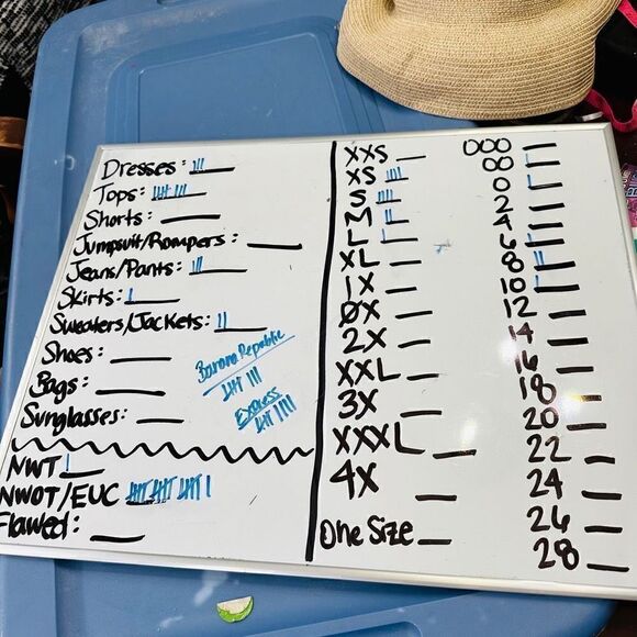 EXPRESS & BANANA REPUBLIC Reseller Lot Non Mystery Box Bundle of 17 Items All EU - Picture 3 of 6